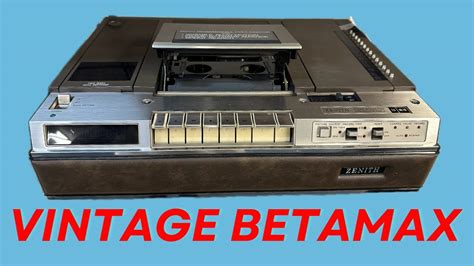 beta tape player|Welcome to MisterBetamax.